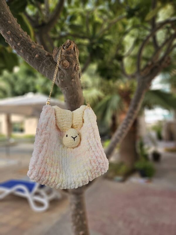 Crochet Rabbit Handbag - Image 2