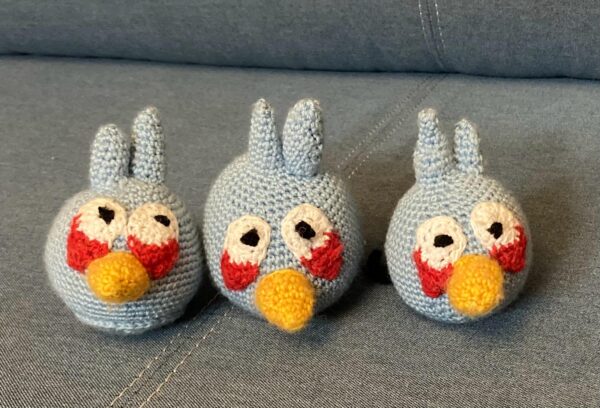 Crochet Baby Angry Birds